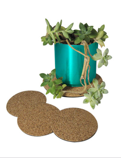 plant pot mats 4 Inch Cork Plant Mat – Corkology